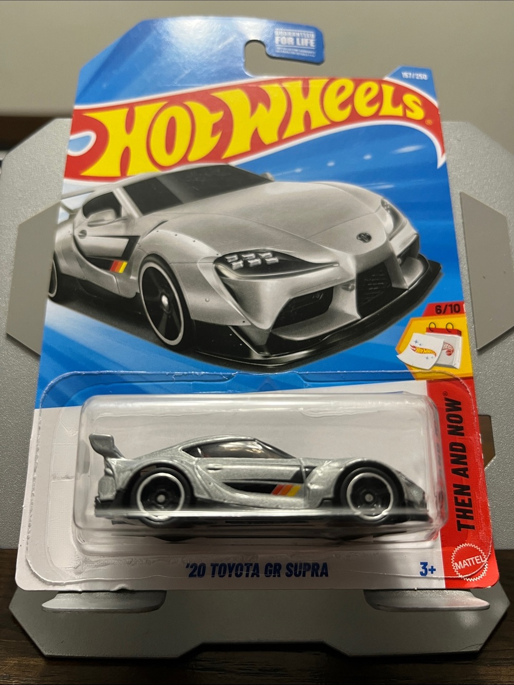 Hot Wheels '20 Toyota GR Supra Die-Cast Toy Car - Silver